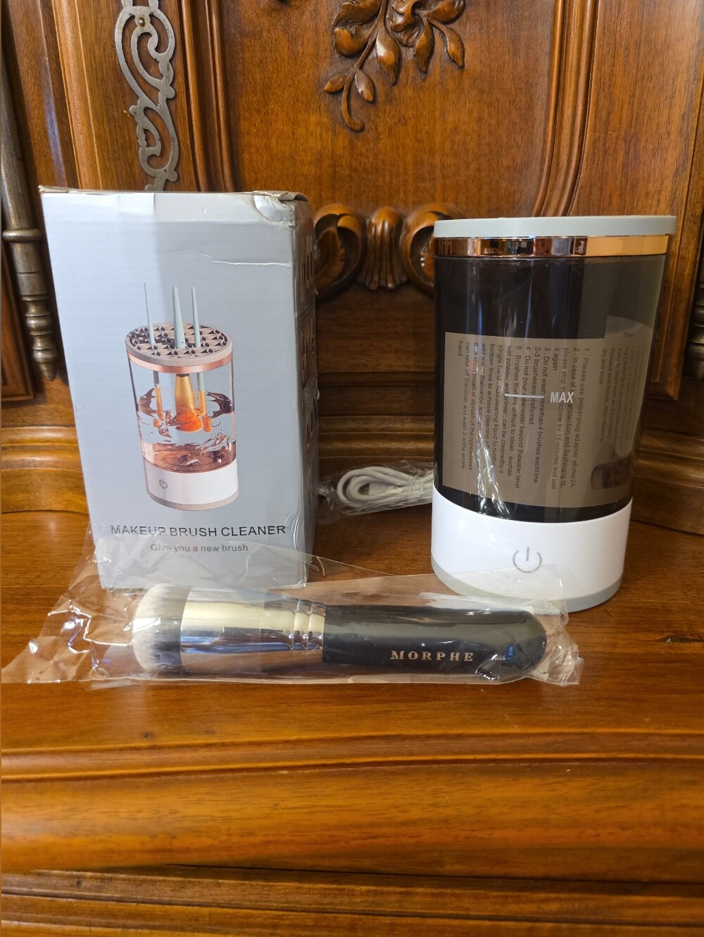Makeup Brush Cleaner & Morphe Brush--NIB